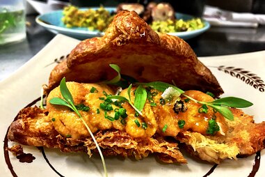 Uni Croissant at The Federal Miami