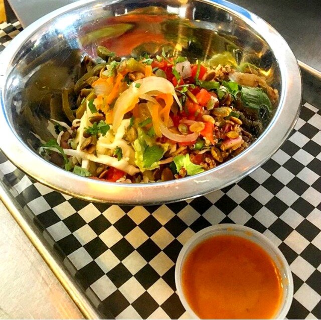 Vegan Bowl at Coyo Taco