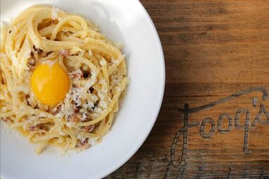 Creamy Carbonara at Fooq’s