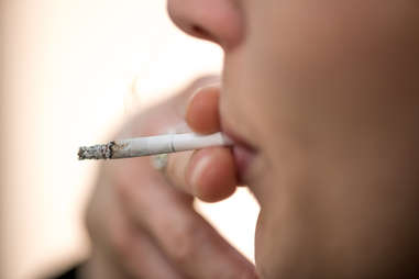 woman smoking weed marijuana