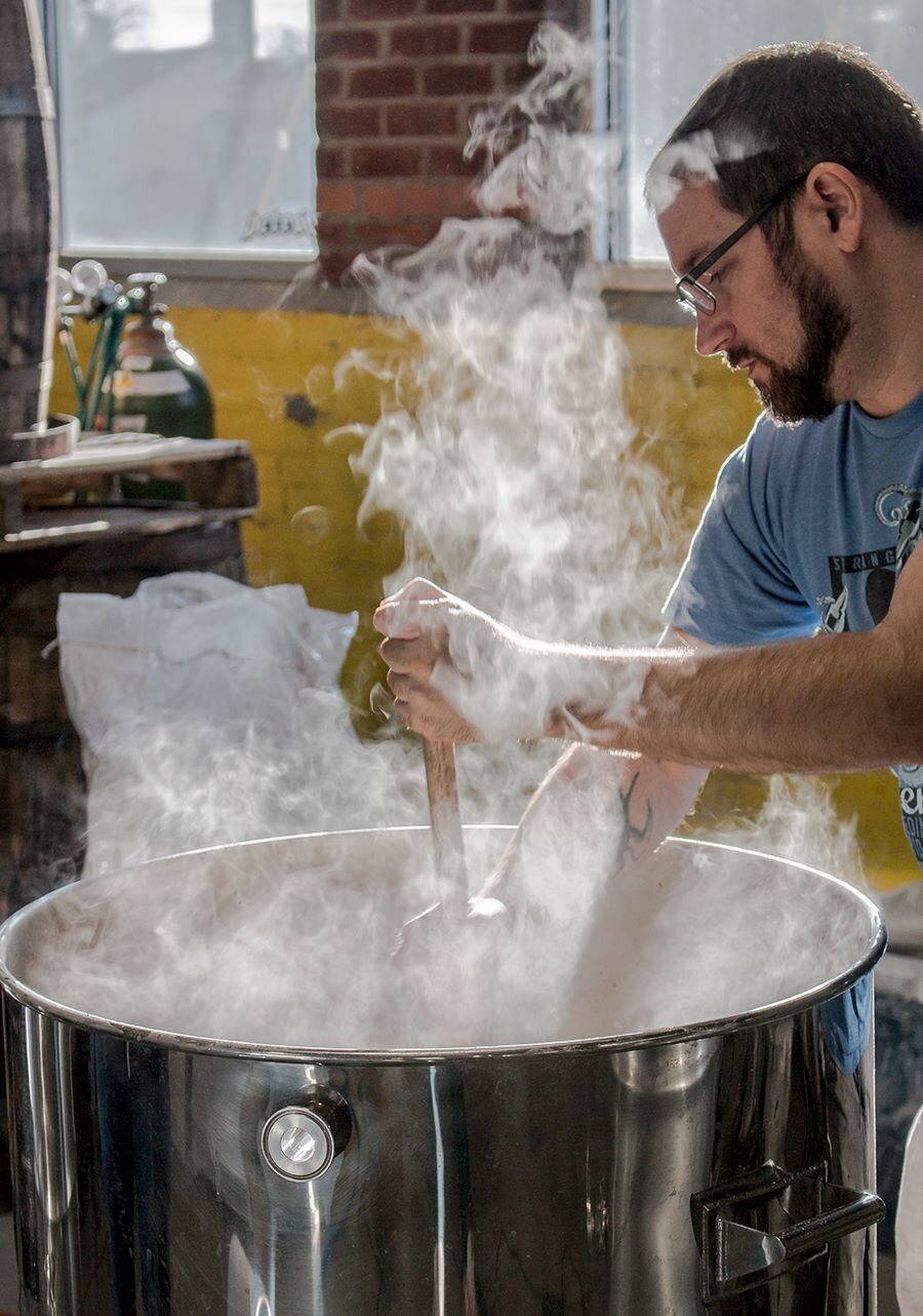 Brewer at b. nektar meadery