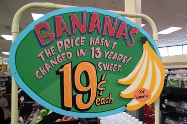 bananas at Trader Joe’s