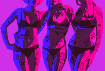 illustration of hipster strippers williamsburg pumps thrillist