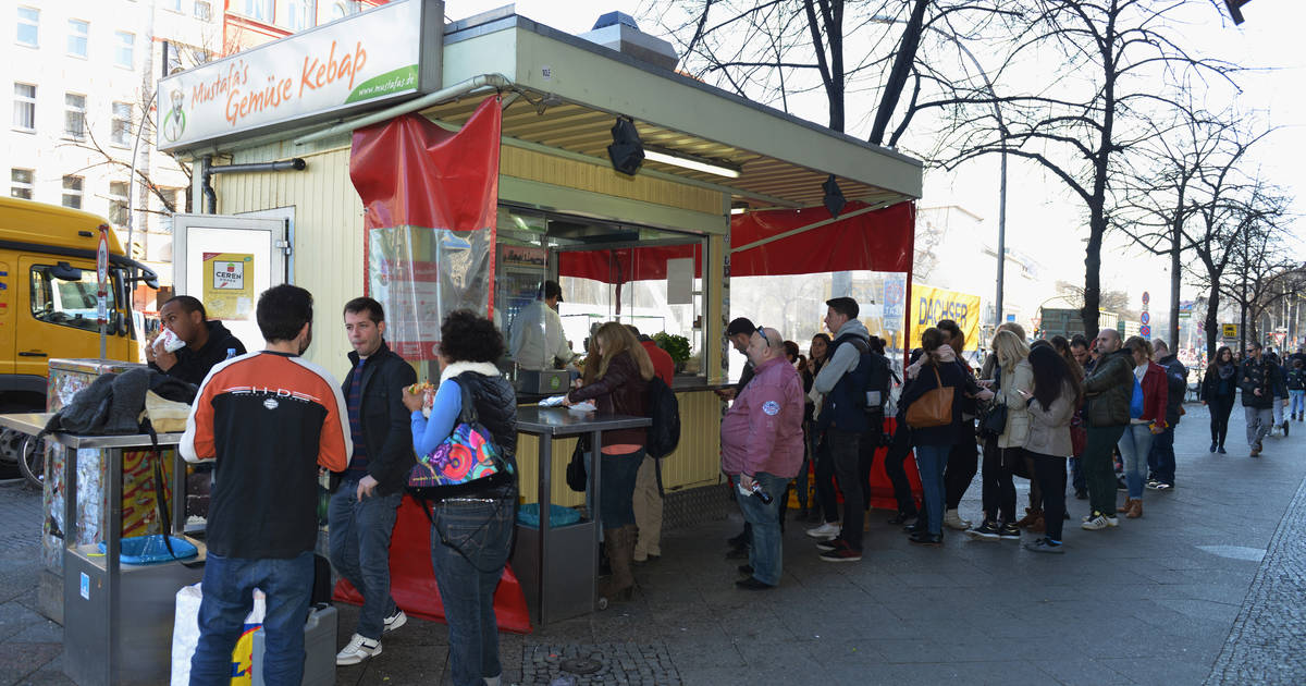 Berlin doner kebab Loading interface