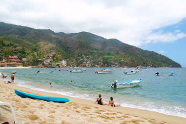 Beach in Yelapa, Mexico