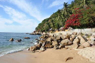 Beach in Yelapa, Mexico