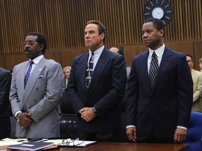 The People v. O.J. Simpson: American Crime Story starring Cuba Gooding Jr., John Travolta, and Courtney B. Vance