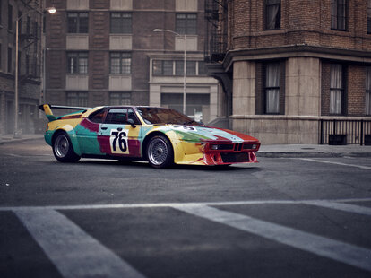 BMW M1 Art Car by Andy Warhol