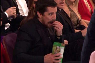 thin mints, Oscars 2016, Christian Bale