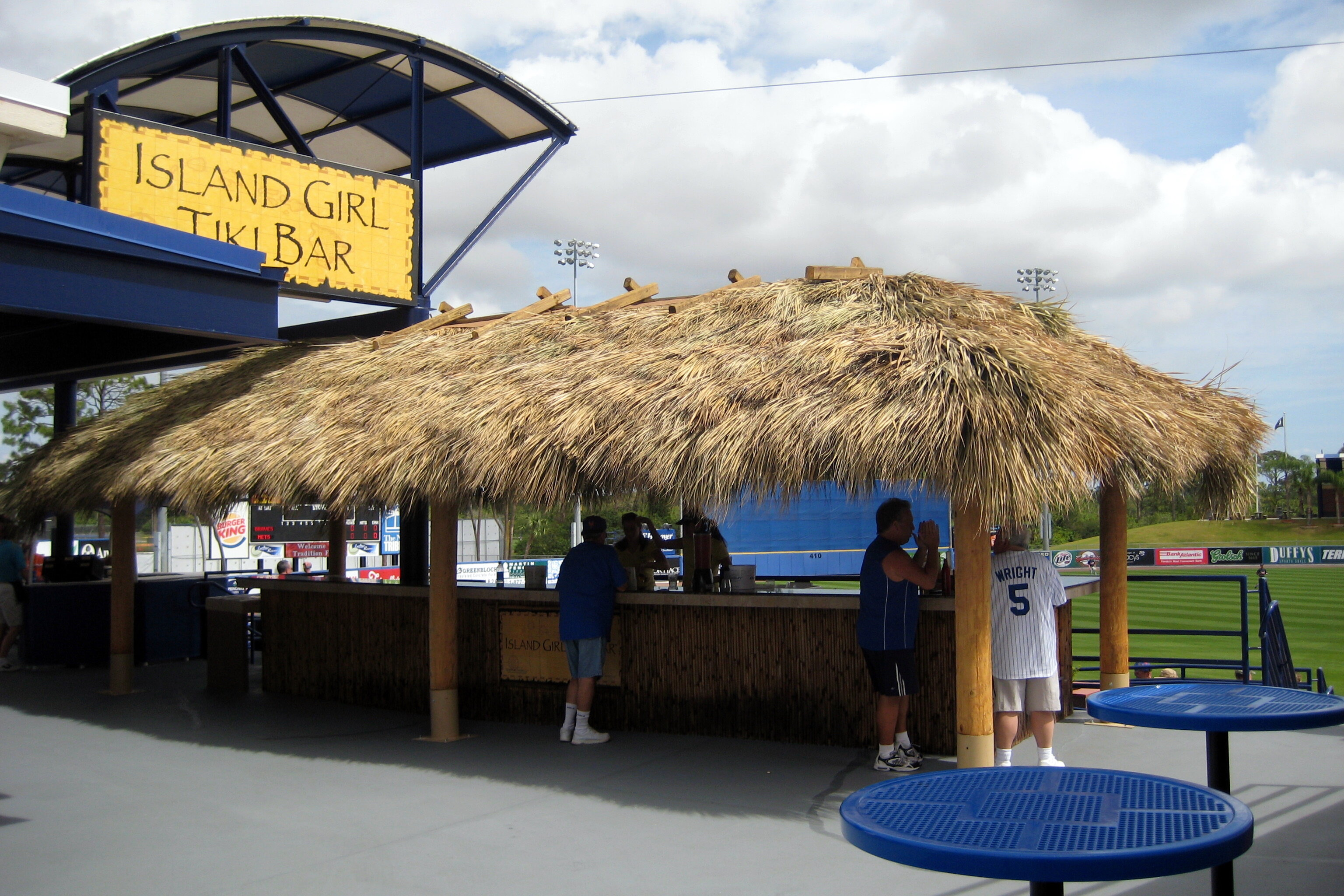 Tradition Field tiki bar