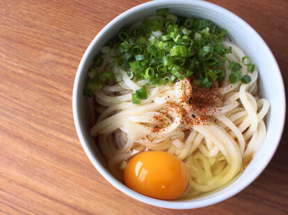 Japanese udon bowl