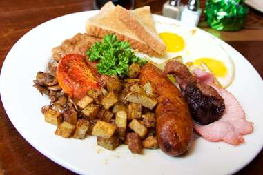 full irish breakfast at irish house