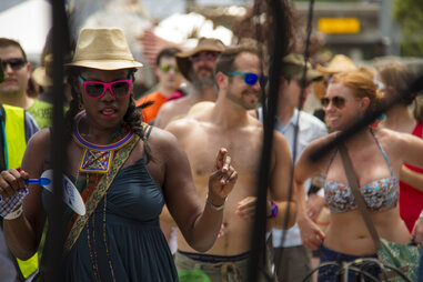 People sweating in Houston