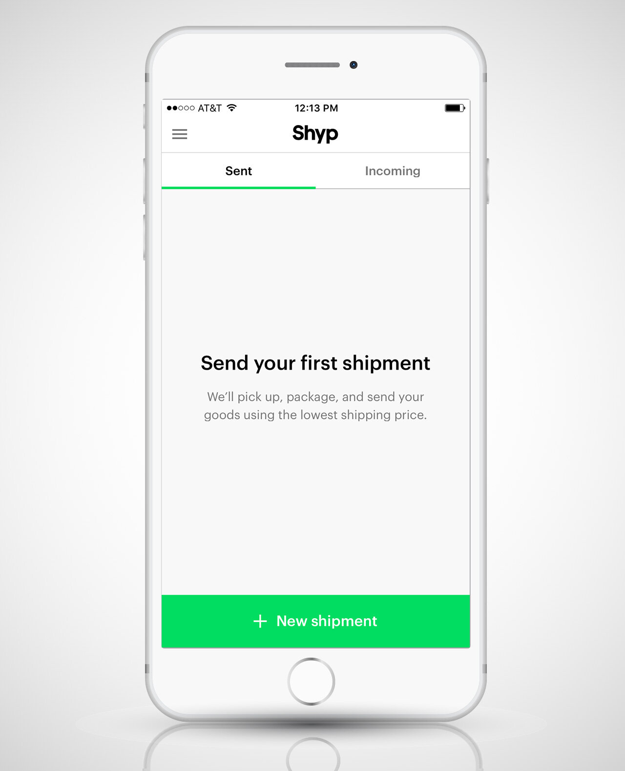 shyp screenshot iphone