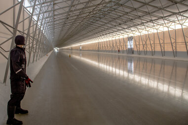 Inside Nokian Tires' Ice Hall