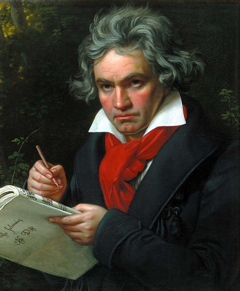 Ludwig van Beethoven portrait