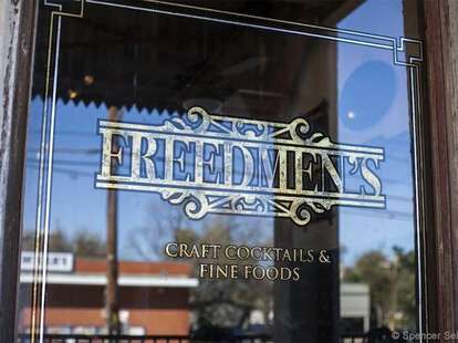 freedmen's austin texas sign exterior