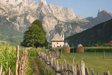 Accursed Mountains in Albania