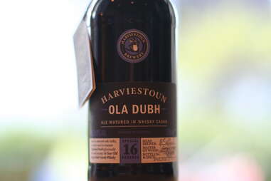 Harviestoun Brewery Ola Dubh 16 beer