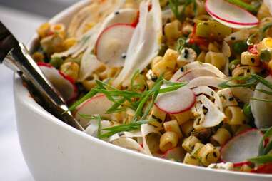 macaroni salad with radish from Salt & Saffron