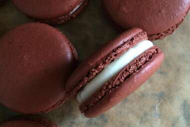 chocolate macaroons from The Blu Kitchen