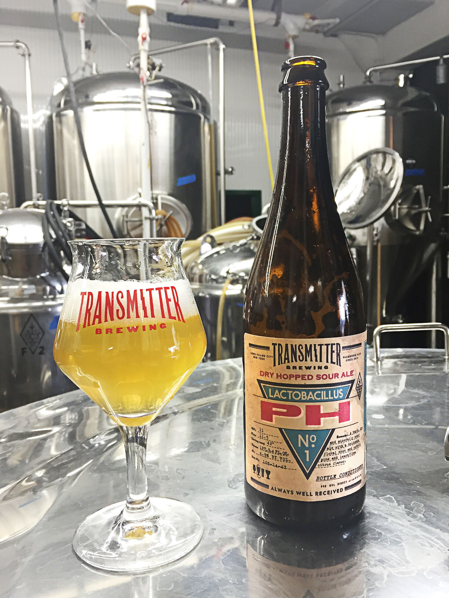 Transmitter Brewing Co., PH1 Sour