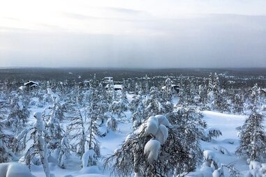 Our Little Snow Globe, Ivalo Finland