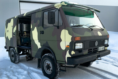 A VW in the Arctic Proving Grounds