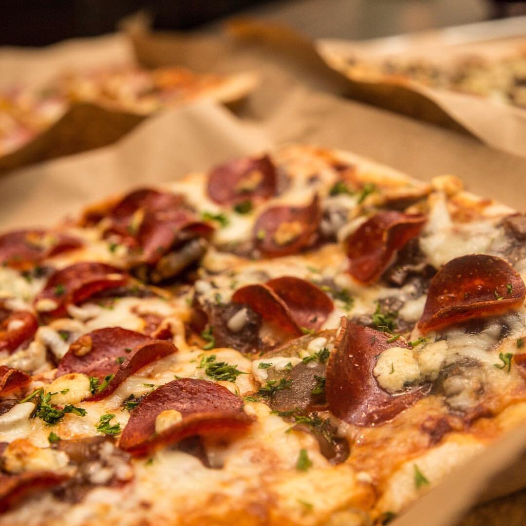 pepperoni pizza from bryan st tavern pizza dallas