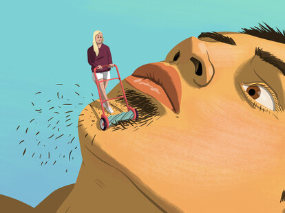 soul patch, male grooming