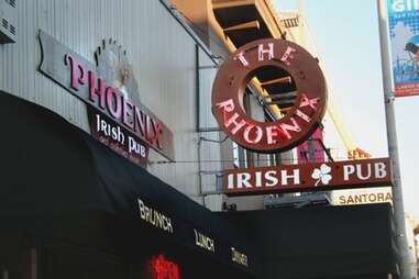 exterior of Phoenix Irish Pub
