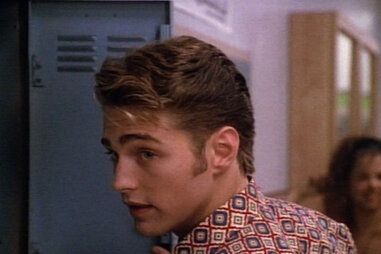 Jason Priestley, Beverly Hills 90210, Haircut