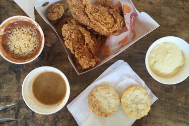 Popeye’s Gravy Biscuit Fried Chicken