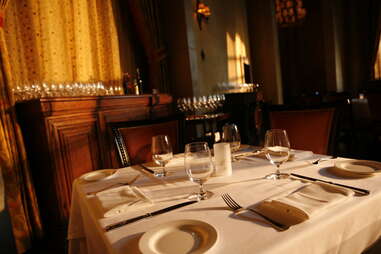 Interior of Carnevino steakhouse in Las Vegas