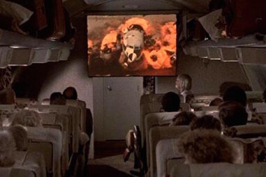 airplane - in-flight entertainment