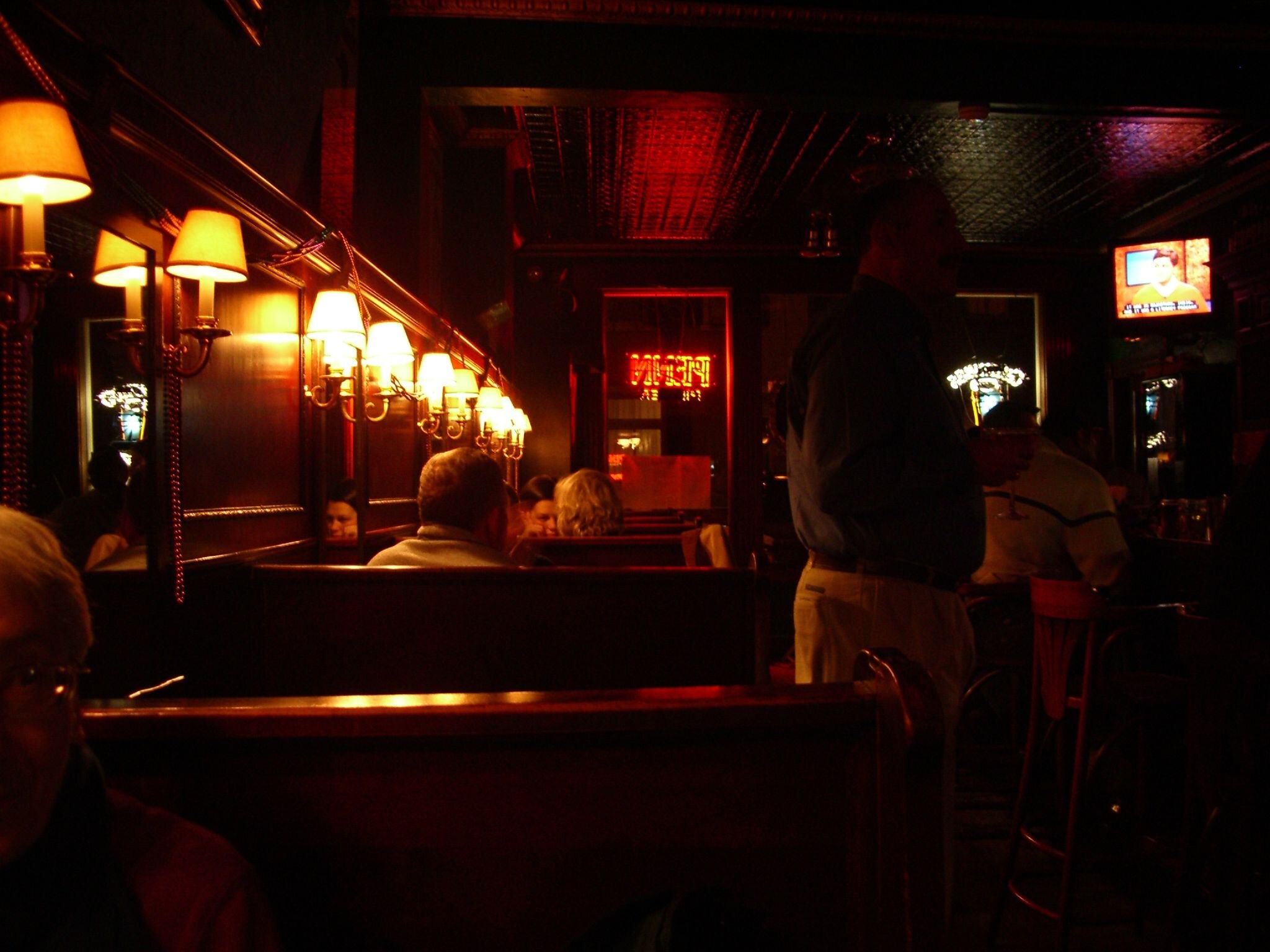 Monterey Pub’s cozy interior