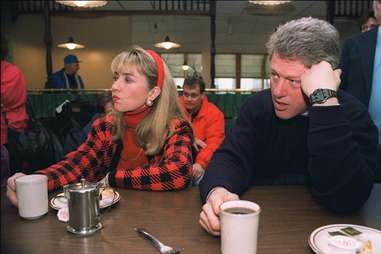 Bill and Hillary Clinton in the 90s