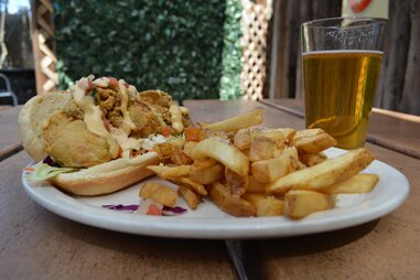 Casey Moore’s fish and chips