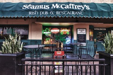 Exterior of Seamus McCaffrey’s