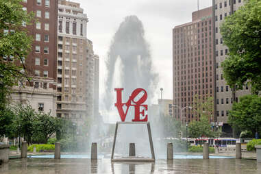 Love Park, Love Park Fountain, Love Park Philly