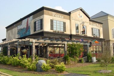 exterior of the galway hooker irish pub in charlotte