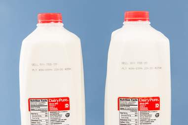 milk close up studio shots