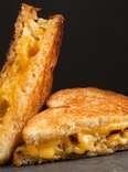 grilled cheese on white bread