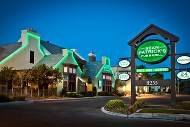 Sean Patrick’s las vegas exterior sign
