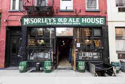 mcsorley's old ale house exterior