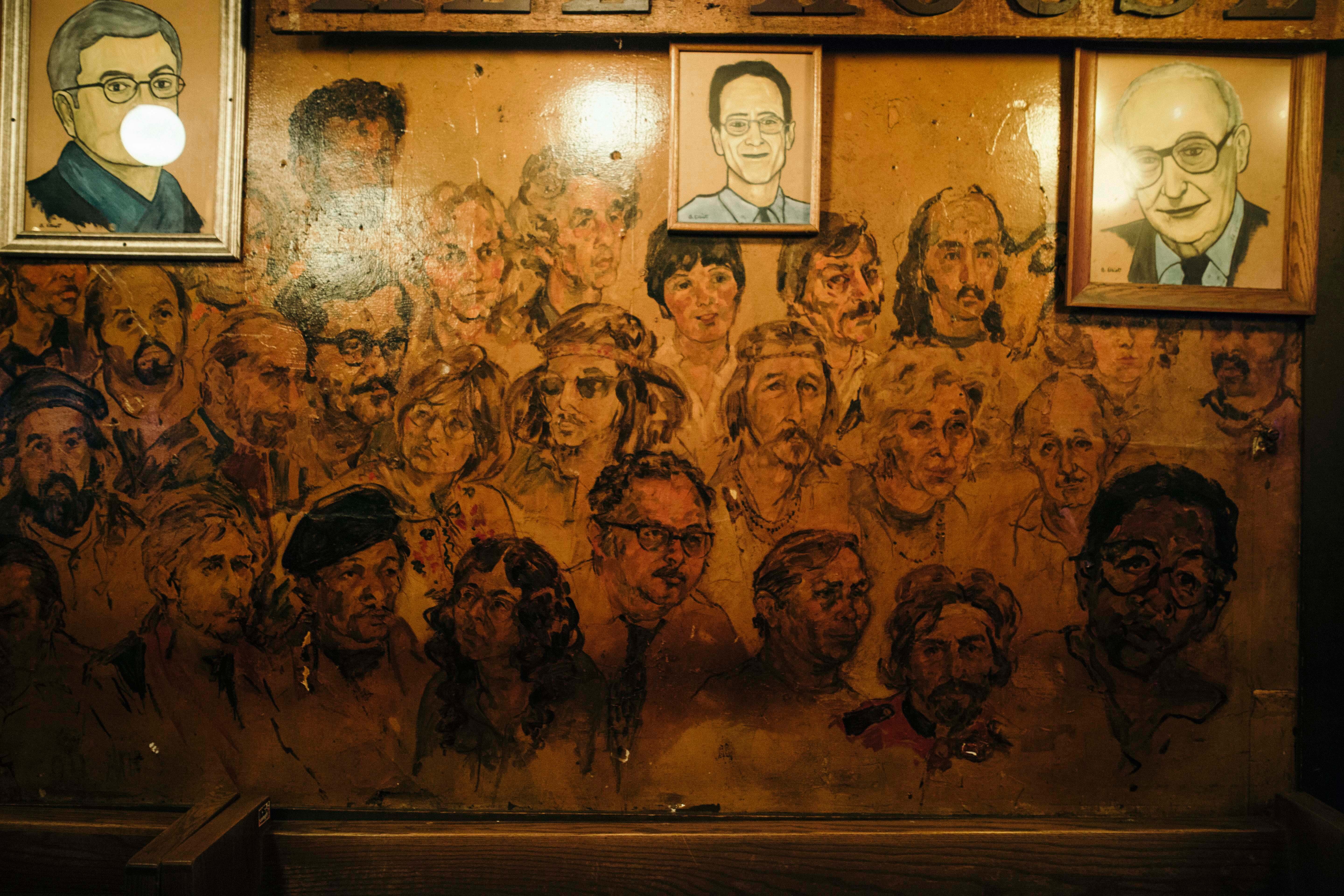 mural at old town ale house