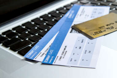 plane tickets with credit card