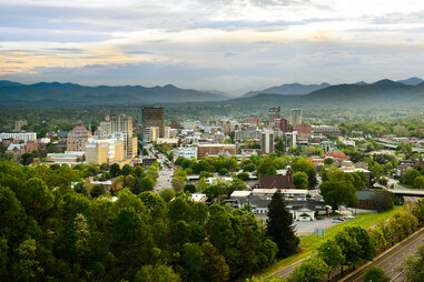 Asheville, North Carolina skyline