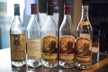 pappy van winkle bottles