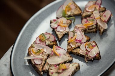 monteverde restaurant celebrity chef radish toast
